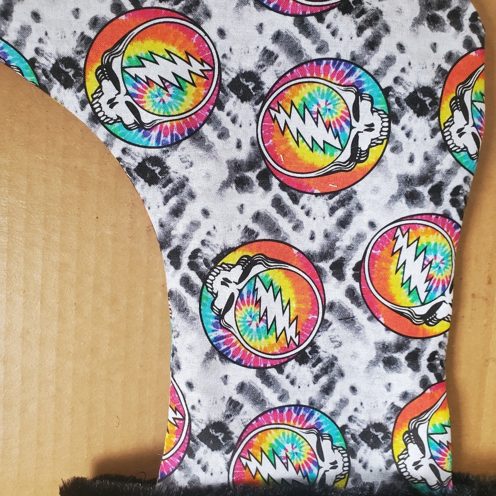 GREATFUL DEAD stocking HANDMADE - Picture 2 of 6